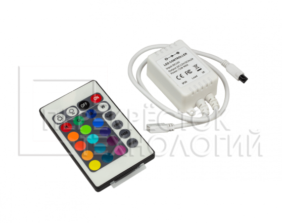 Контроллер RGB ленты стандарт, 20 режимов