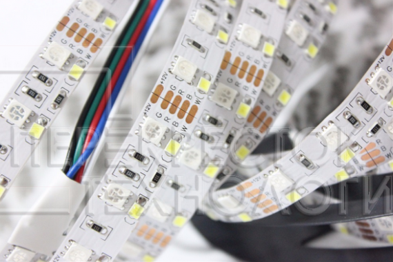 Светодиодная лента smd5050, 120led, IP20, 12V, standart RGBW