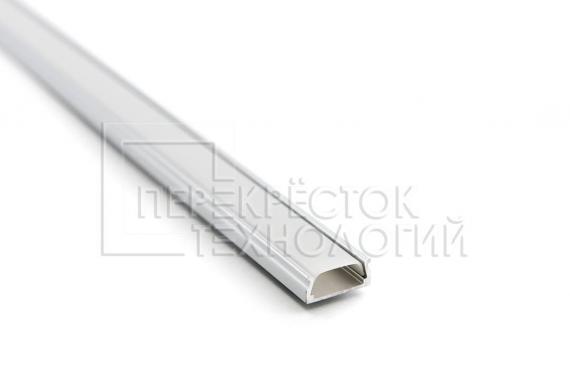 Профиль накладной плоский для однорядной ленты П-образный 1506