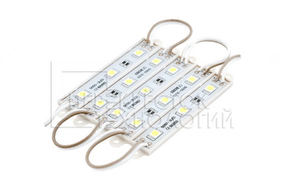 Кластер 5050 3LED 0,72Вт 12В IP65